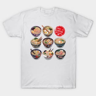 Japanses Ramen Noodles T-Shirt